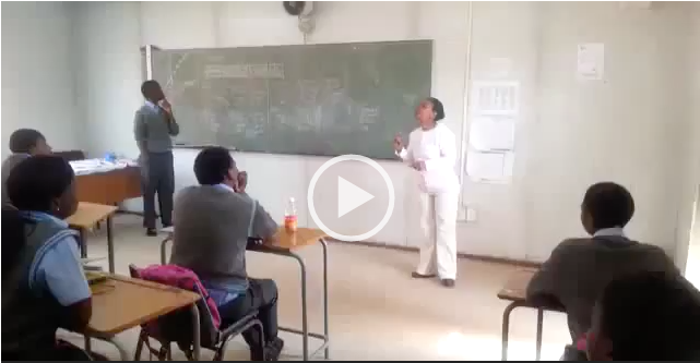 Maths Centre visit to the Ekurhuleni School for the Deaf