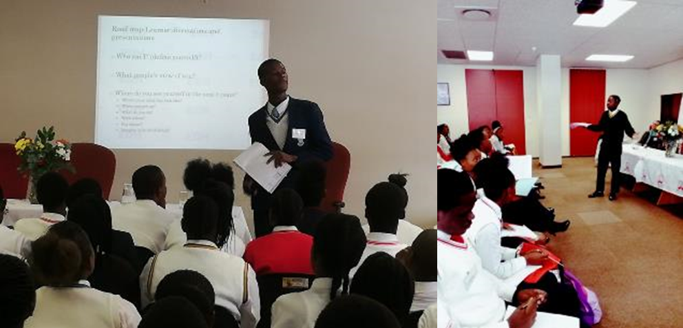 During the road map discussion leaners were given an opportunity to share their life experiences and how they managed to overcome them