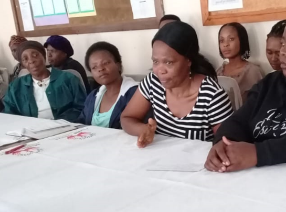 Parents were listening attentively as the Project Manager was explaining how the world is changing towards 4th Industrial Revolution